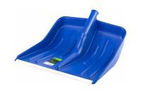 Лопата снеговая 420*425мм пластик без черенка 5630325 синий Сибртех