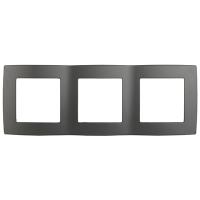 ЭРА12 графит рамка 3-ая универсально 