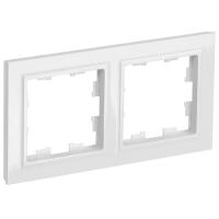 Брайт белый рамка 2-ая универсально 