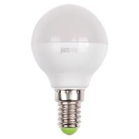 Лампа свд 220В E14 9Вт 5000К 820лм шар G45 матовая Jazzway