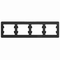 Глосса антрацит рамка 4-ая горизонтально 