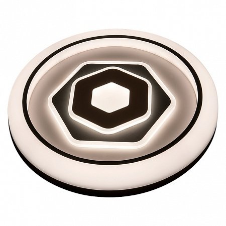 Светильник потолочный (люстра) свд 130Вт 3000К-4000К-6000К 5030лм белый пульт диммер Lumino 01