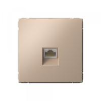 АртГэллери песочный розетка RJ45 скрытая 1-ая кат. 5е