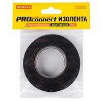 Изолента х/б 18мм*16,4м черный Proconnect 110г 2-сторонняя