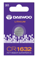 Батарейка дисковая CR1632 BL1 Daewoo