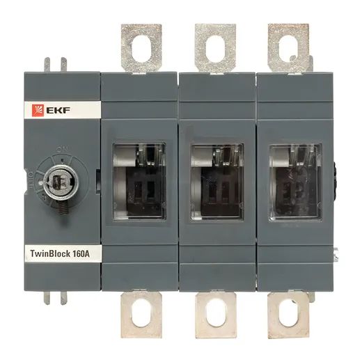 Рубильник 3Р 160А без ручки TwinBlock EKF