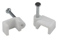 Скоба прямоугольная 9мм пластик ЭРА 50шт