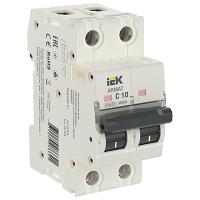 Автомат 2Р 10А C 6кА M06N IEK ARMAT 