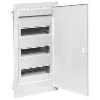 Бокс 36мод встраиваемый белый белая дверь IP40 Nova EKF металл. дверь