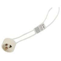 Патрон втычной GU10 керамика белый ЭРА