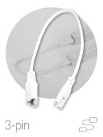 Провод для соединения светильников для растений 3контакта 25см ЭРА