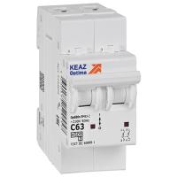 Автомат 2Р 63А C 4,5кА ВМ63 КЭАЗ OptiDin 