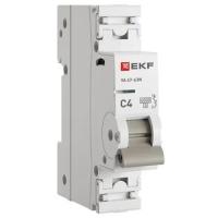 Автомат 1Р 4А C 4,5кА ВА47-63N EKF PROxima 