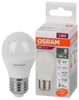 Лампа свд Е27 7Вт 6500К 560лм шар G45 матовая  Osram LED Value