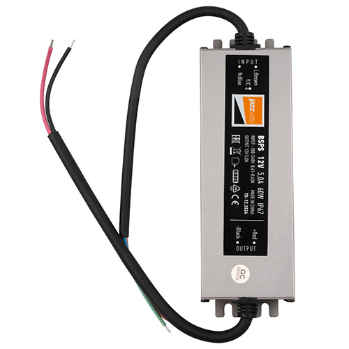 Блок питания 60Вт 12В IP67 JazzWay