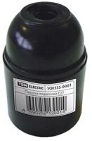 Патрон подвесной E27 карболит черный TDM 