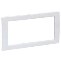 Рамка 4мод 90мм белый DKC Вива для 45*45