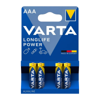 Батарейка AAA(мизинчик) алкалиновая BL4 VARTA Long Life 