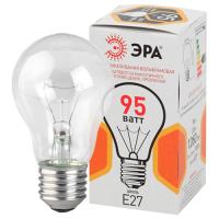 Лампа накал E27 95Вт 1260лм стандарт прозрачная Эра
