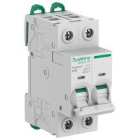 Автомат 2Р 16А C 6кА S9FN Systeme Electric Systeme9