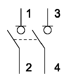 Выключатель-разъединитель 2Р 20А ВН-102 DEKraft
