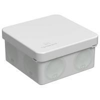 Коробка 80*80*40 квадрат серый IP66 HF УХЛ1 Промрукав