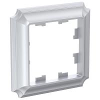 Атлас Антик алюминий рамка 1-ая универсально 