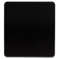 Миле Раунд черный выключатель 1кл скрытая 10А IP20