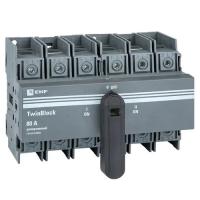Рубильник 3Р 80А перекидной TwinBlock EKF PROxima 