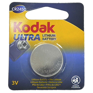 Батарейка дисковая CR2450 BL1 Kodak 