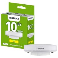 Лампа свд GX53 10Вт 3000К 1000лм таблетка матовая  GENERICA (IEK)