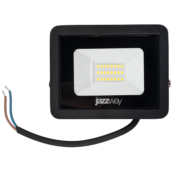 Прожектор свд 20Вт 6500К 1800лм черный IP65 110° Jazzway низковольтный 12-48V