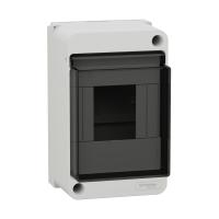 Бокс 4мод навесной белый прозрачная дверь IP40 Easy9 Schneider Electric