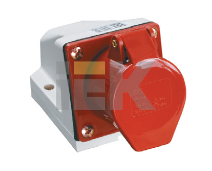 Розетка силовая стационарная 16А 3Р+РЕ+N IP44 CCИ-115 IEK 