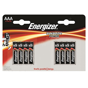 Батарейка AAA(мизинчик) алкалиновая BL8 Energizer 
