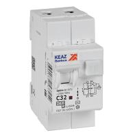 Дифавтомат 2Р 32А C тип AC 30мА 4,5кА 2мод OptiDin D63 КЭАЗ