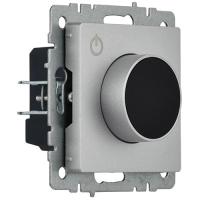 Терморегулятор теплого пола скрытая 16А алюминий IEK Брайт с индикатором