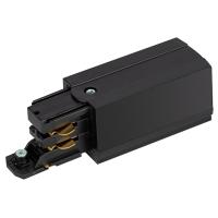 Ввод питания ЭРА STR-30-B-CN-PL типа PL для трехфазного шинопровода левый черный