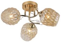 Светильник потолочный (люстра) 3*40Вт E27 золото 