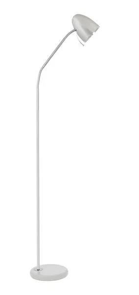 Торшер 1*60Вт E27 серебро 