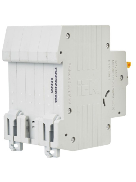 Автомат 3Р 63А C 6кА ВА47-60М IEK 