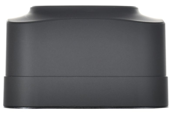 Глори черный розетка открытая 1-мест IP20 