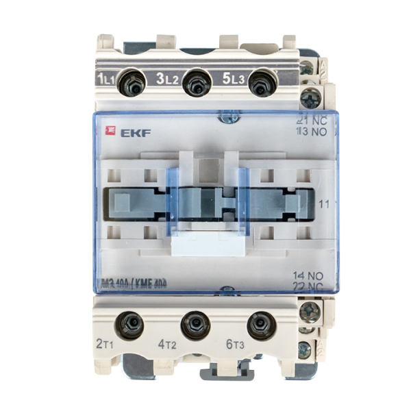 Контактор 40А 380В 1НО 1НЗ КМЭ EKF 