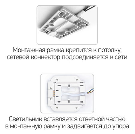 Светильник потолочный свд 48Вт 4000К 3840лм круг белый OPAL Jazzway