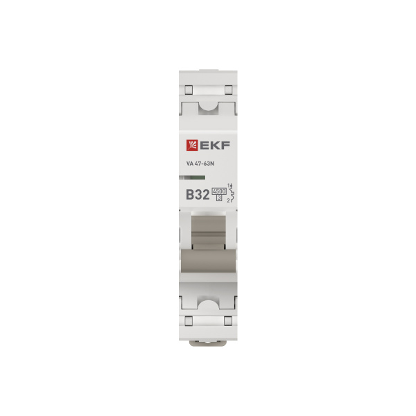 Автомат 1Р 32А B 4,5кА ВА47-63N EKF PROxima