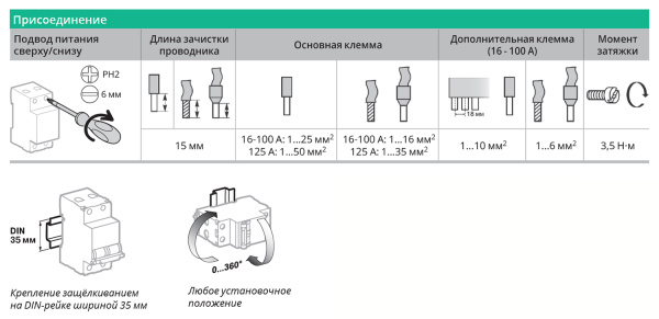 Выключатель нагрузки 2Р 63А S9S Systeme Electric Systeme9