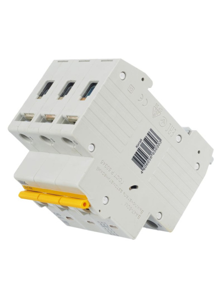 Автомат 3Р 40А C 6кА ВА47-60М IEK