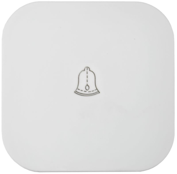 Глори белый выключатель кнопочный 1кл открытая 10А IP20 