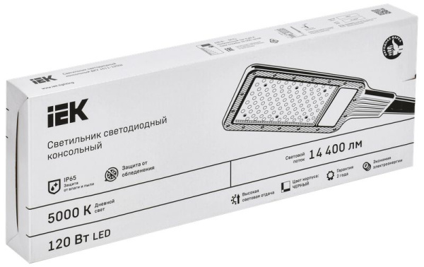 Светильник ДКУ 120Вт 5000К 14400лм ДКУ 1011-120Ш IEK посадочный Dмм 