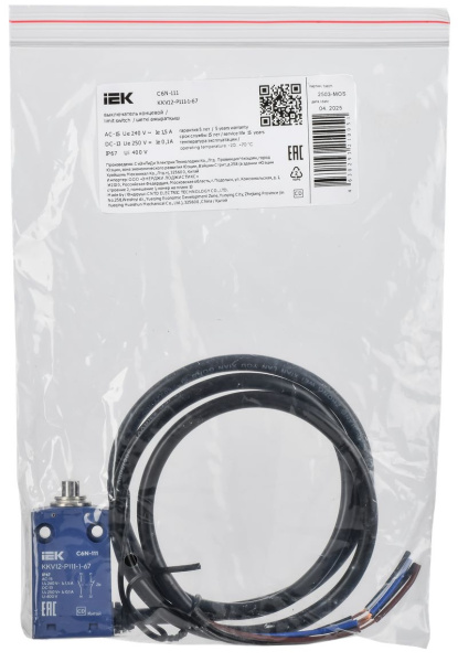 Выключатель концевой толкатель IP67 C6N-111 IEK 